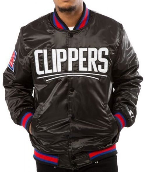 LA Clippers Starter Bomber Jacket