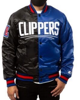 LA Clippers Starter Bomber Jacket