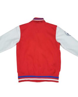 LA Dodgers 1959 Red and White Varsity Jacket
