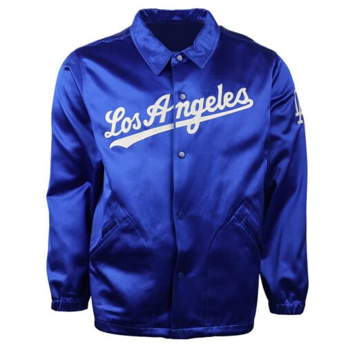 LA Dodgers 1962 Blue Satin Windbreaker