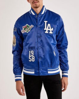 LA Dodgers World Series 1988 Varsity Satin Jacket