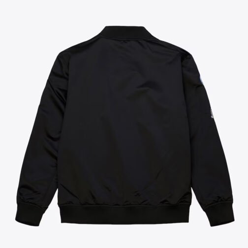 LA Dodgers Black Out Satin Jacket - Image 2