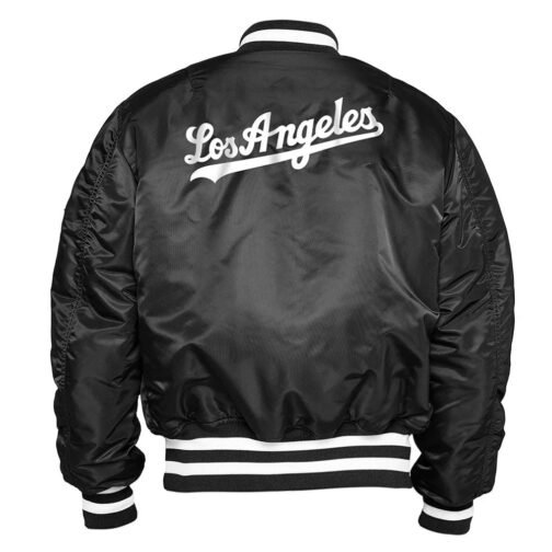 LA Dodgers Bomber MA-1 Jacket - Image 2