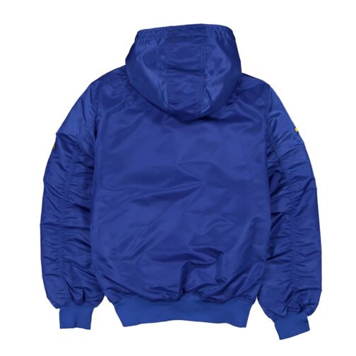 LA Dodgers Historic L-2B Hooded Bomber Jacket - Image 5