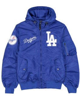 LA Dodgers Historic L-2B Hooded Bomber Jacket