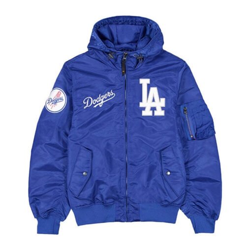 LA Dodgers Historic L-2B Hooded Bomber Jacket