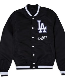 Los Angeles Dodgers Logo Select Black Jacket