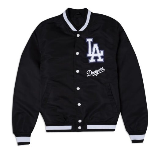 Los Angeles Dodgers Logo Select Black Jacket