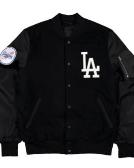 Los Angeles Dodgers MA-1 Historic Varsity Jacket