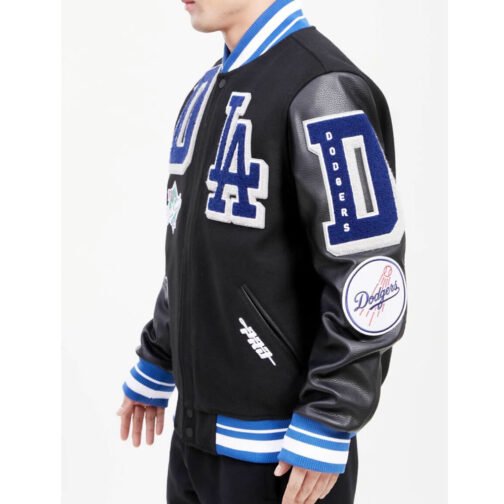 Mash Up LA Dodgers Varsity Jacket - Image 7