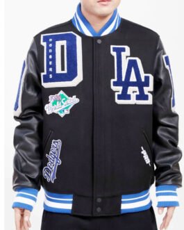 Mash Up LA Dodgers Varsity Jacket