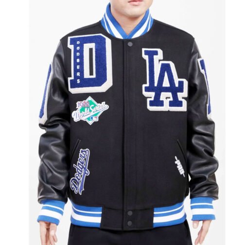 Mash Up LA Dodgers Varsity Jacket - Image 2