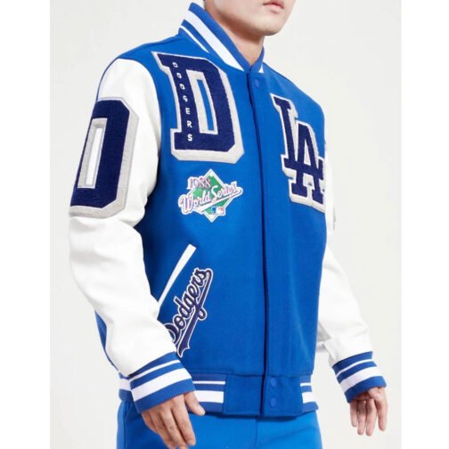 Mash Up LA Dodgers Varsity Jacket - Image 5