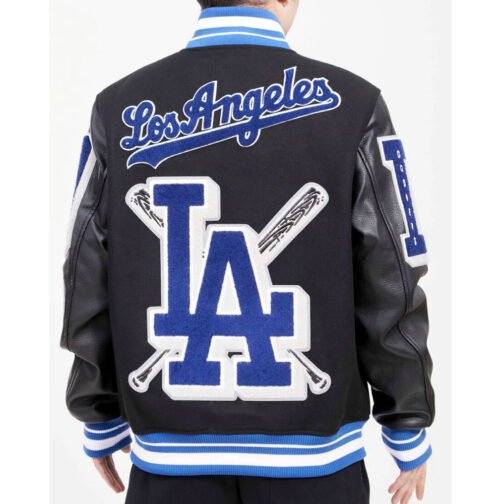 Mash Up LA Dodgers Varsity Jacket - Image 4