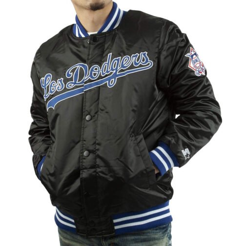 LA Dodgers National Satin Jacket - Image 2