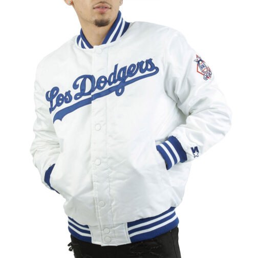 LA Dodgers National Satin Jacket - Image 3