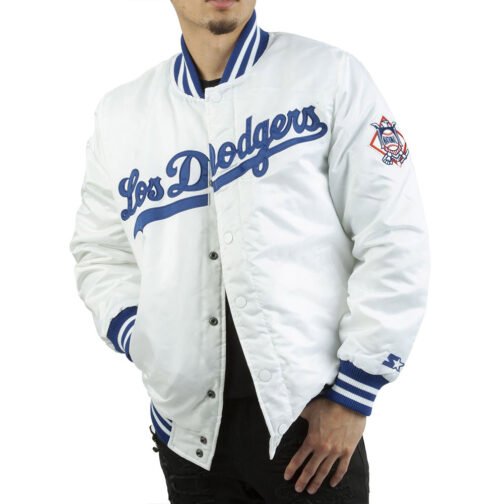 LA Dodgers National Satin Jacket - Image 9