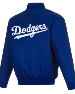 Los Angeles Dodgers Royal Varsity Wool Jacket