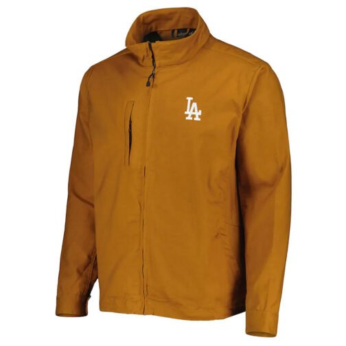Journey Los Angeles Dodgers Tri-Blend Tan Brown Jacket
