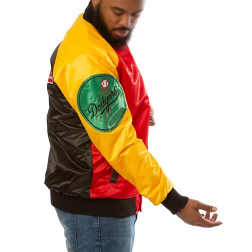 Ty Mopkins Los Angeles Dodgers Satin Jacket - Image 5
