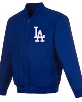 Los Angeles Dodgers Royal Varsity Wool Jacket