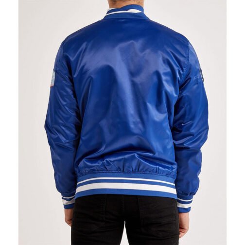 LA Dodgers World Series 1988 Varsity Satin Jacket - Image 3