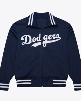 LA Dodgers Vintage Logo Replica Batting Practice Jacket