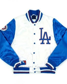 LA Dodgers White and Blue Jacket