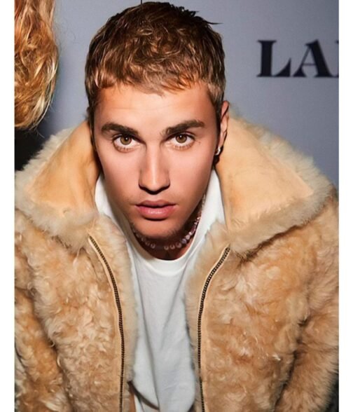 Justin Bieber Los Angeles Beige Jacket - Image 4