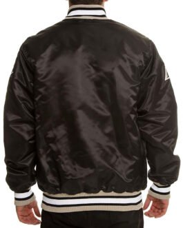 NHL Los Angeles Kings Black Satin Jacket