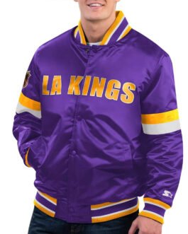 LA Kings Diveplay Purple Jacket