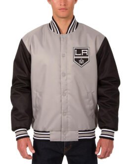 LA Kings Gray and Black Jacket