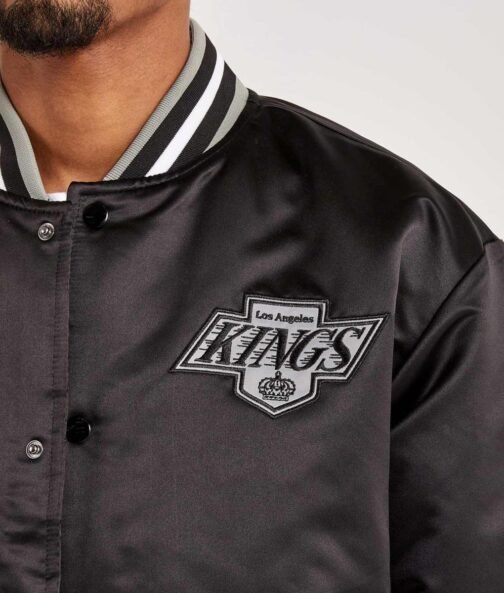 LA Kings Throwback Black Jacket - Image 3