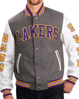 Los Angeles Lakers Challenger Varsity Jacket