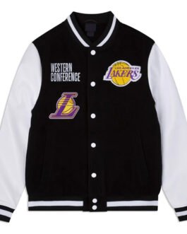 LA Lakers Western Conference Varsity Jacket
