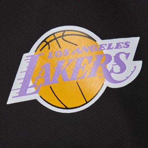 LA Lakers Black Coaches Jacket - Image 3