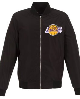 LA Lakers Bomber Nylon Lightweight Jacket