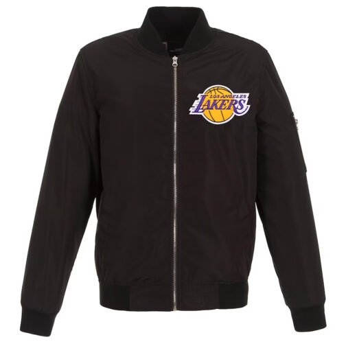 LA Lakers Bomber Nylon Lightweight Jacket