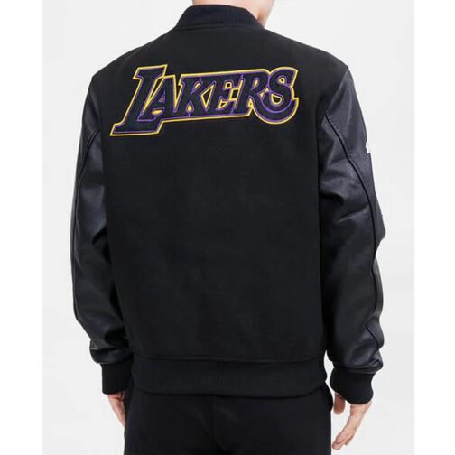 LA Lakers Classic Varsity Jacket - Image 12
