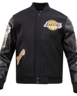 LA Lakers Classic Varsity Jacket