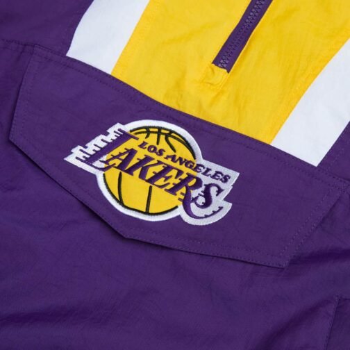 LA Lakers Pullover Half-Zip Jacket - Image 3