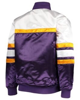 LA Lakers Hardwood Classics Purple/White Jacket
