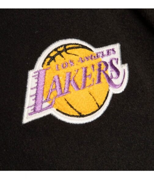 LA Lakers Black Mamba Hall of Fame Kobe Bryant Varsity Jacket - Image 7