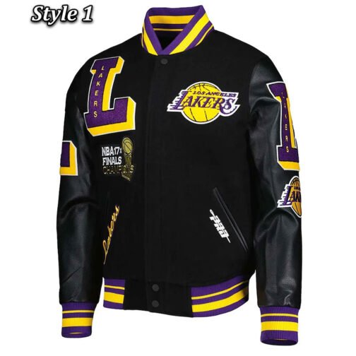 Mash Up Capsule LA Lakers Varsity Jacket