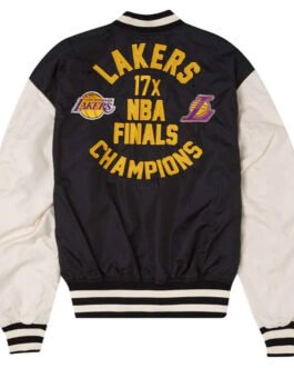 Los Angeles Lakers New Era Bomber Jacket