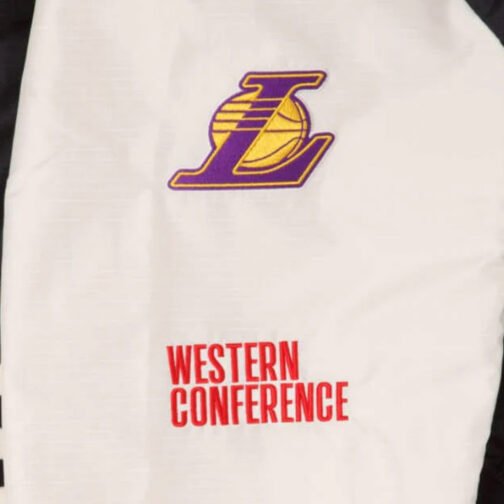 Los Angeles Lakers New Era Bomber Jacket - Image 3