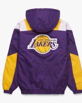 LA Lakers Pullover Half-Zip Jacket