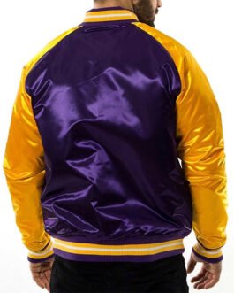 NBA Tough Season LA Lakers Purple/Yellow Jacket