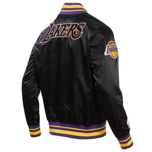LA Lakers Retro Classic Rib Jacket - Image 8