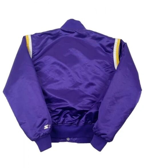 80s Lakers Los Angeles Satin Jacket - Image 5